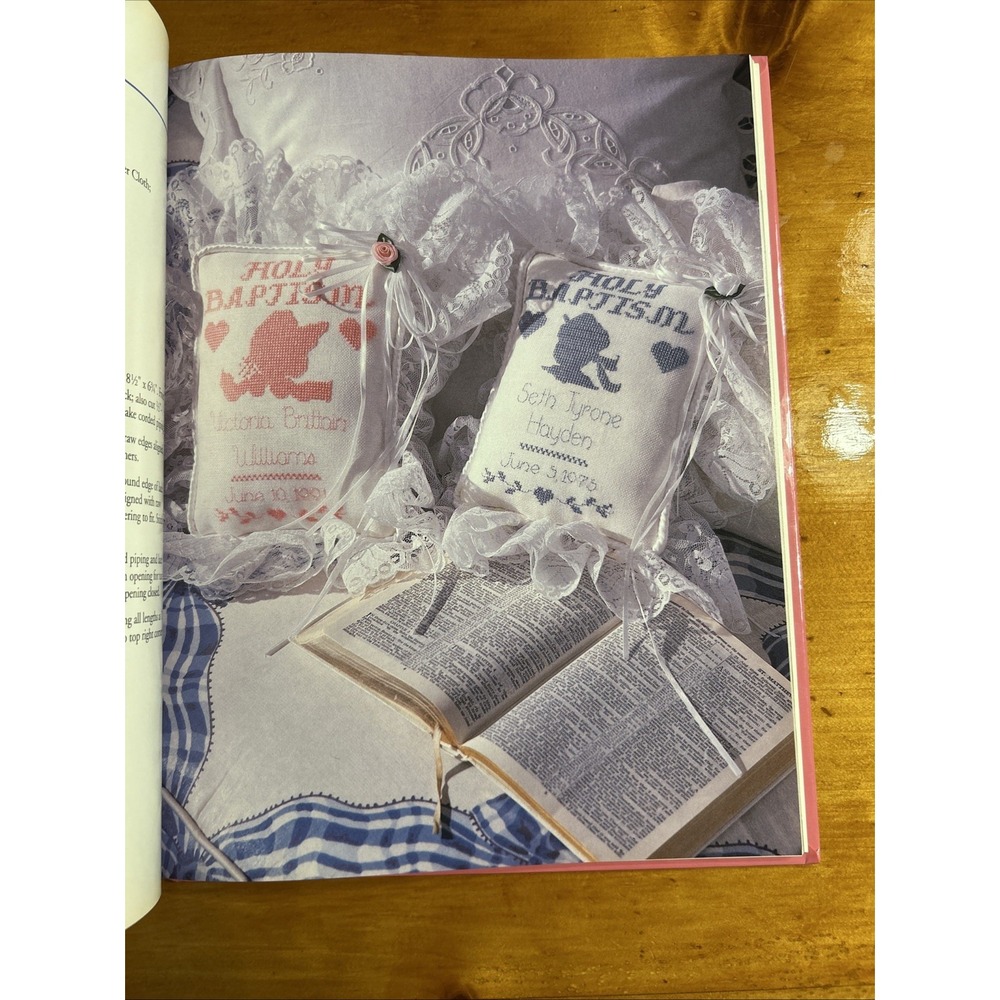 Alma Lynne Cross-Stitch for Special Occasions Hardcover Book Oxmoor House 1992 - Picture 11 of 16